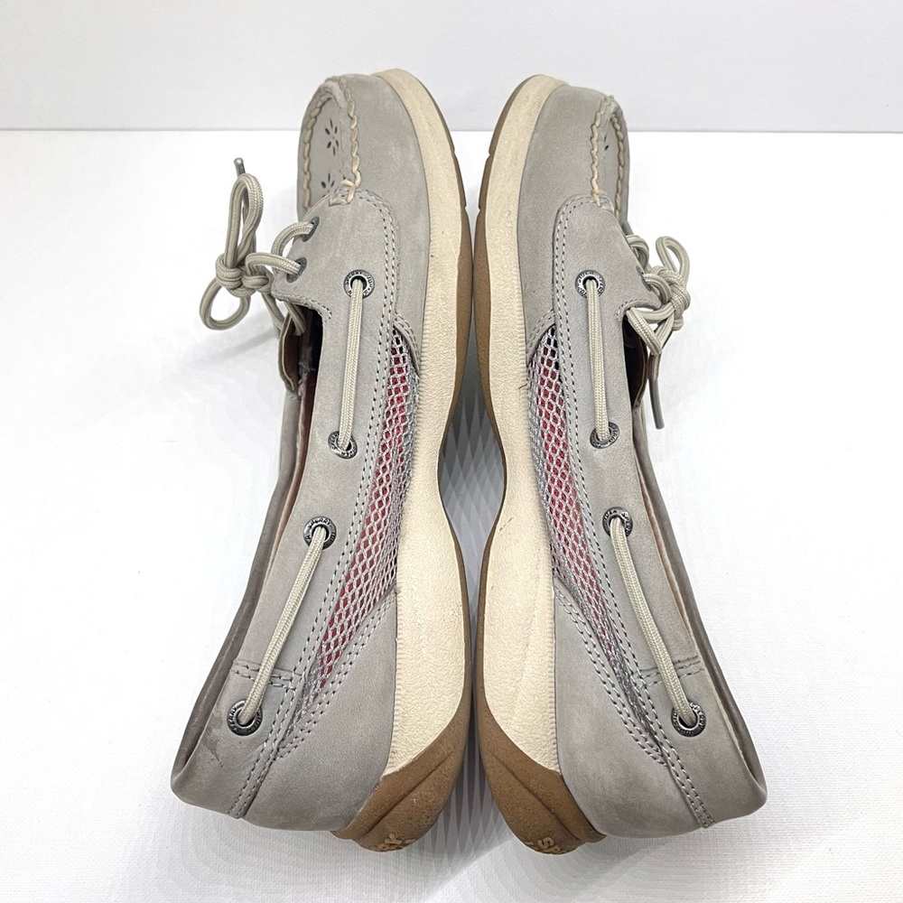 SPERRY TOP-SIDER — WOMENS ROSEFISH BOAT SHOES, MEMORY FOAM, PINK & GREY, US 7.5M - Picture 8 of 16